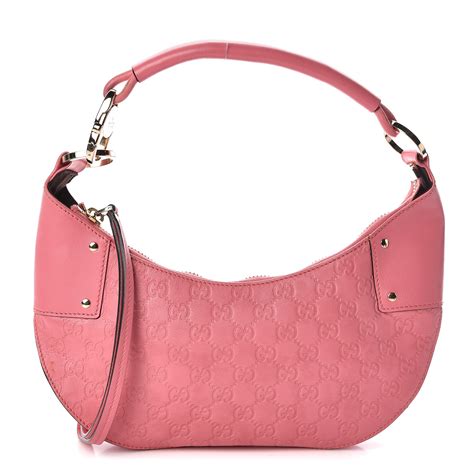 half moon gucci purse|gucci guccissima hobo bag.